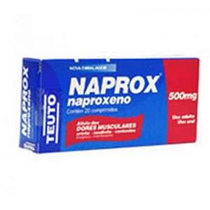 NAPROXENO-NAPROX 500MG 10CP TEUTO