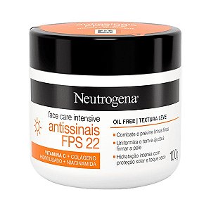 Neutrogena Antissinais Vit C Fps22 100g