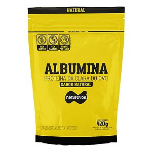 ALBUMINA CLARA DE OVO NATURAL 420 GR