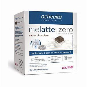 INELATTE CHOCOLATE COM 60 TABLETES