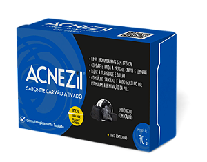 Acnezil Carvao Ativado Sab Barra 90 G