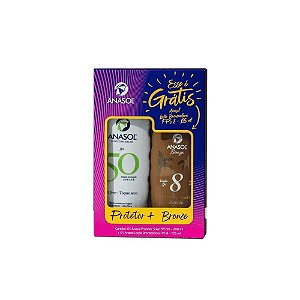 ANASOL KIT FPS50 200ML+BRONZE FPS8 125ML