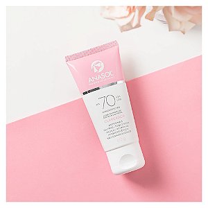 Anasol Prot.solar Facial Fps70 Clareador 60g