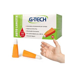 AUTO LANCETA G-TECH 28G