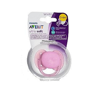 AVENT CHUP(SCF413/10) ULTRA SOFT 0-6M ROSA
