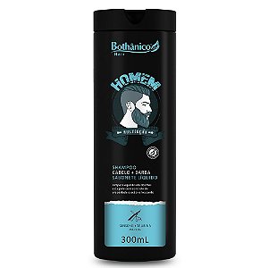 Bothanico Hair Sh Homem Cabelo+barba 300ml