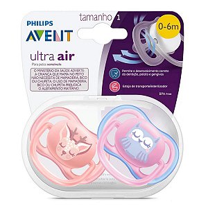 AVENT CHUP ULTRA AIR 0-6M DUPLA TAM 1(SCF085/02)