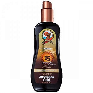 PROTETOR SOL GEL BRONZER FPS15 SPRAY 237G