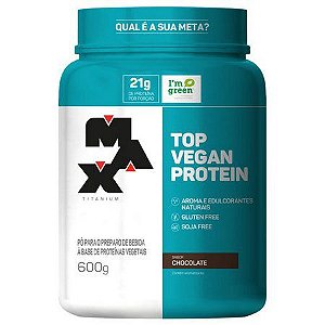 Vegan Protein Chocolate 600g - MAX TITANIUM