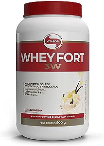 Whey Fort 3w Baunilha 900g Vitafor