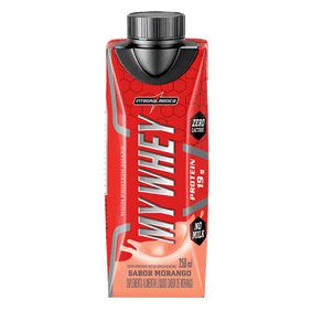 My Whey High Protein Shake sabor Morango com 250ml