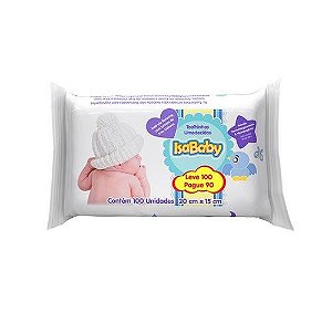 Toalhinhas Umedecidas Isababy Hora de Ninar C/100 Unidades