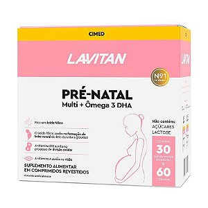 LAVITAN PRE-NATAL C/30COMP+60CAPS