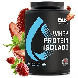 Whey Protein Isolado Morango 900g