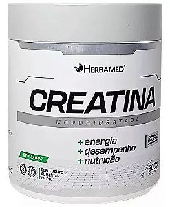 CREATINA MONOHIDRATADA HERBAMED 300G
