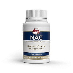 Nac N-acetil L-cisteina 750mg C/60caps