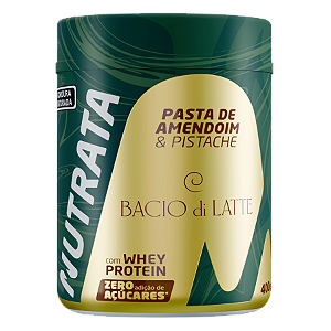 PASTA DE AMENDOIM & PISTACHE BACIO DI LATTE 400G