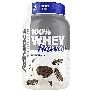 WHEY 100% FLAVOUR COOKIES&CREAM 900G