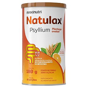 NATULAX PSYLLIUM LARANJA 176G