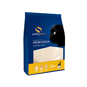 Areia Higiênica Sanity Prime Sílica 1,6Kg