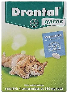 Drontal Plus Gatos Vermífugo Oral