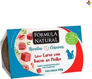 Fórmula Natural Receitas Caseiras Gatos 100g