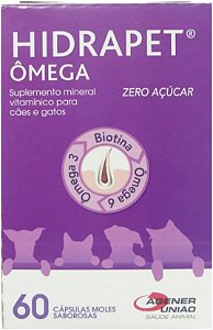 Hidrapet Ômega Suplemento Vitamínico para Cães