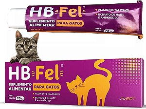 HB Fel Pasta Suplemento Alimentar para Gatos 70g