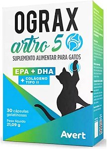 Ograx Artro Suplemento para Cães e Gatos