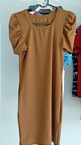 Vestido  Manga Bufante