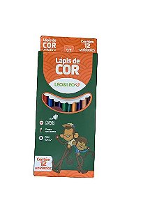 LÁPIS DE COR 12 UNIDADES