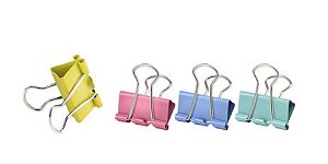BINDER CLIP PASTEL 25MM