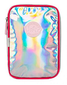 ESTOJO/NECESSAIRE BOX HOLOGRÁFICO