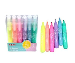 MARCA TEXTO JUMBO CORES PASTEL