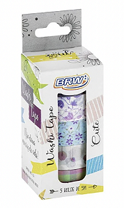 CONJUNTO WASHI TAPE BRW