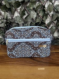 Necessáire média mood marrom