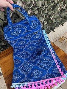 Toalha de Praia + Necessaire (mesma estampa)