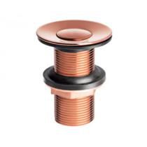 VALVULA LAVATORIO CLICK LUXO ROSE FOSCO 8CM - 7/8 BLISTER