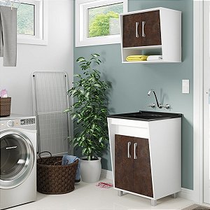 TANQUE PARA LAVANDERIA COM CUBA DE FIBRA C50