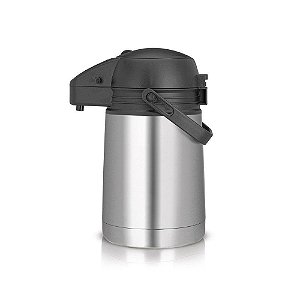 GARRAFA TÉRMICA DE AÇO INOX 1,9L