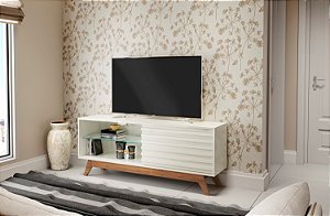 RACK RETRÔ COM 1 PORTA DE CORRER