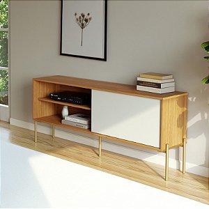 Rack Florença 144cm c/ 1 porta de correr