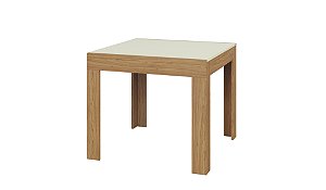 Mesa extensível - freijó/off white - dalla costa