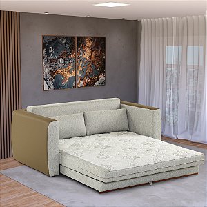 Estofado Sofá-Cama MH-1609 - herval - 158cm tecido C1