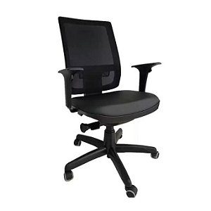 Cadeira Presidente 10008/10009-PRETA-RELAX