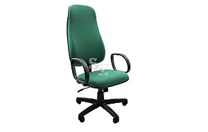 Cadeira Presidente Extra Giratória Sem Braço