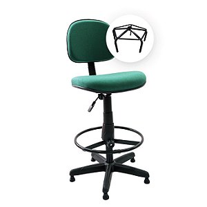 Cadeira Secretária Caixa Sem Braço