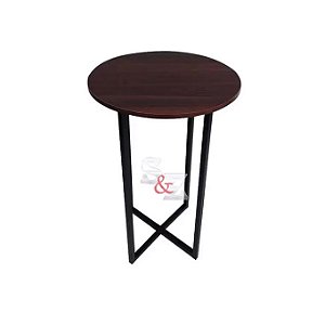 Aparador Redondo MR – Estrutura Metálica com Tampo MDF 15mm