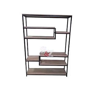 EAF 01 – Estante Alta em Tubo e MDF