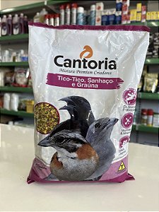 Mistura Premium para Tico-Tico, Sanhaço e Graúna- Cantoria 500g